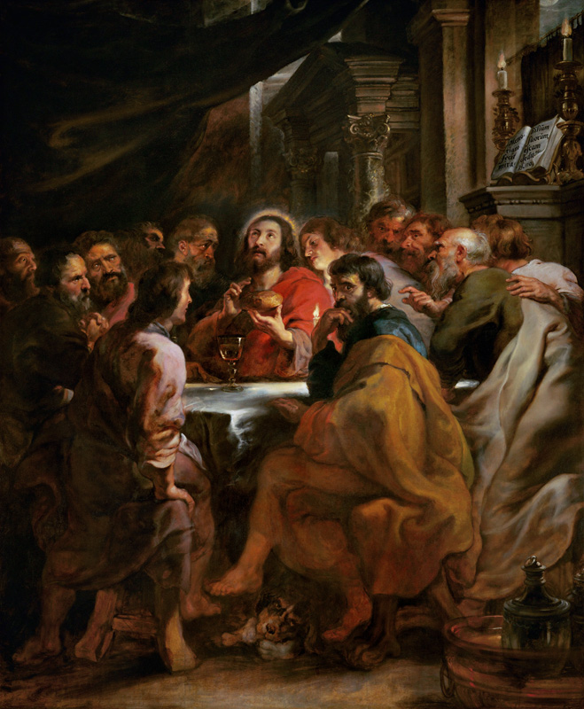 The Last Supper a Peter Paul Rubens