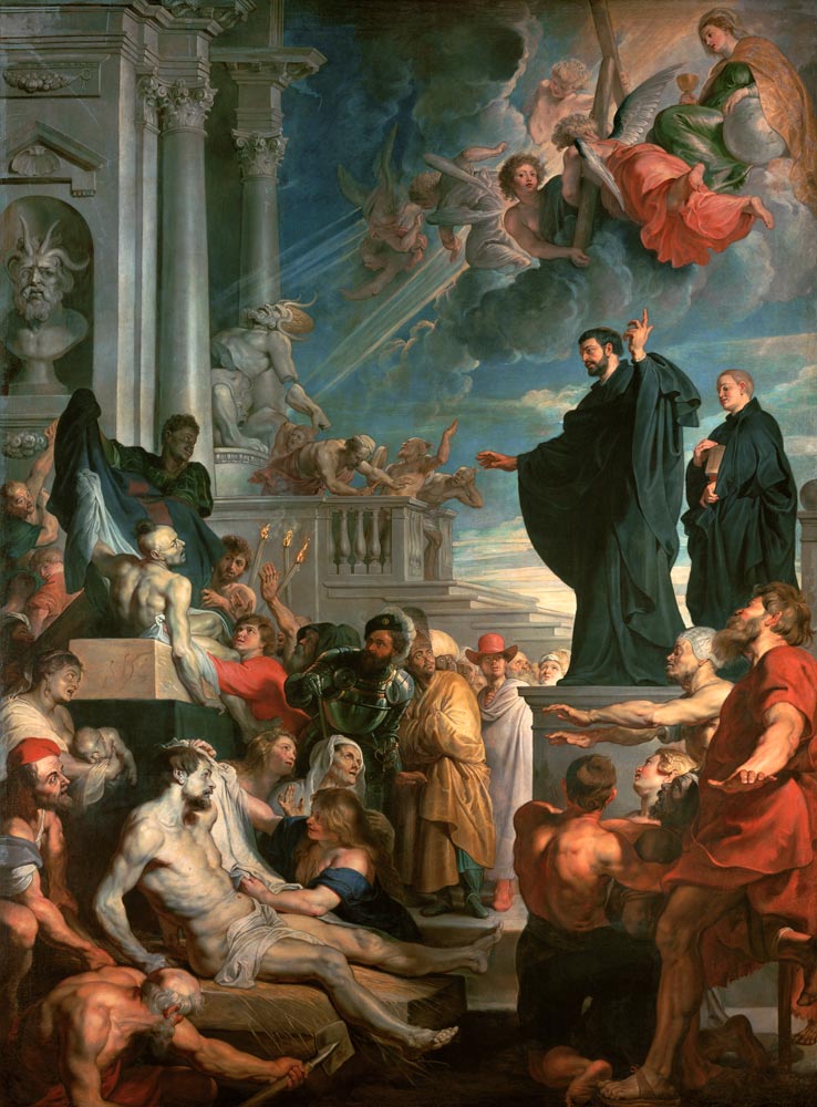 The miracles of Saint Francis Xavier a Peter Paul Rubens