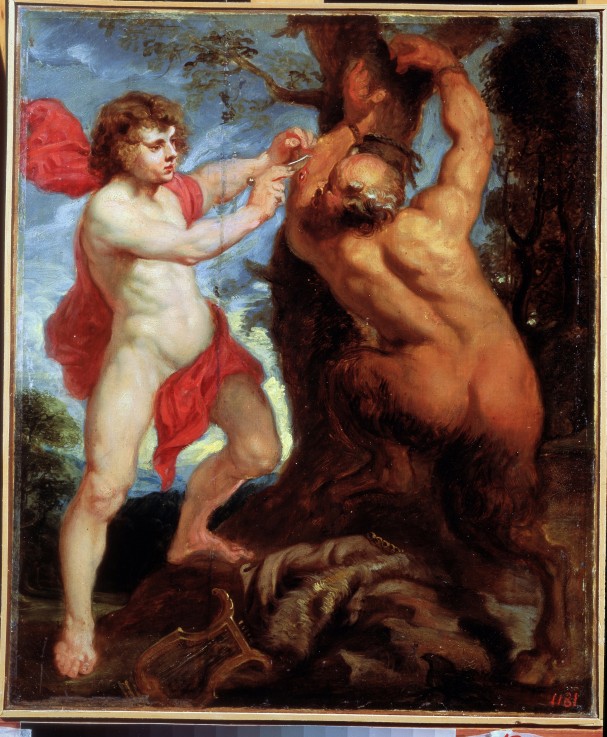 Apollo and Marsyas a Peter Paul Rubens