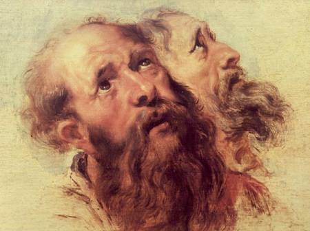 Two Apostles a Peter Paul Rubens