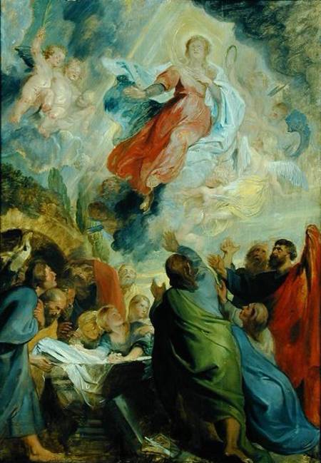 The Assumption of the Virgin Mary a Peter Paul Rubens