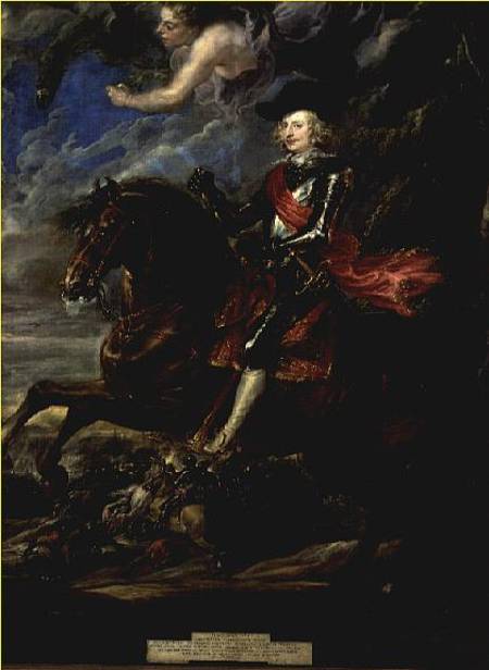 The Cardinal Infante Ferdinand at the Battle of Nordlingen a Peter Paul Rubens
