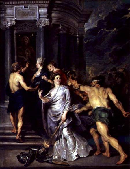 The Conclusion of Peace, 10th August 1620 a Peter Paul Rubens