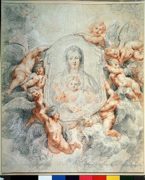 Madonna Adored by Angels (Madonna della Vallicella)