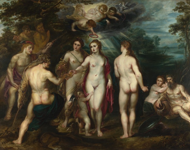The Judgement of Paris a Peter Paul Rubens