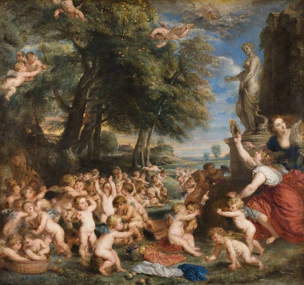 The Feast of Venus (The festival of Venus Verticordia) a Peter Paul Rubens