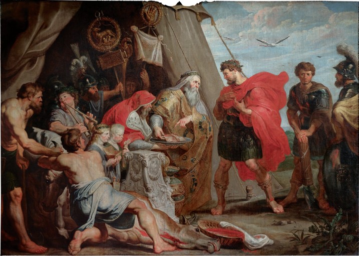 The Interpretation of the Victim a Peter Paul Rubens