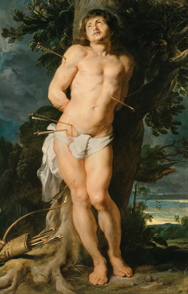 “Der heilige Sebastian”,  a Peter Paul Rubens