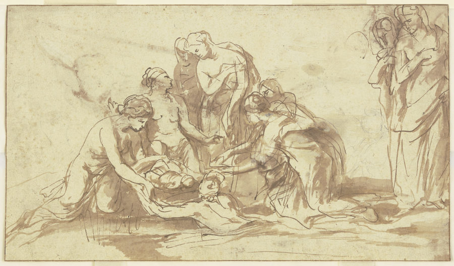 Die Auffindung des Moses a Peter Paul Rubens