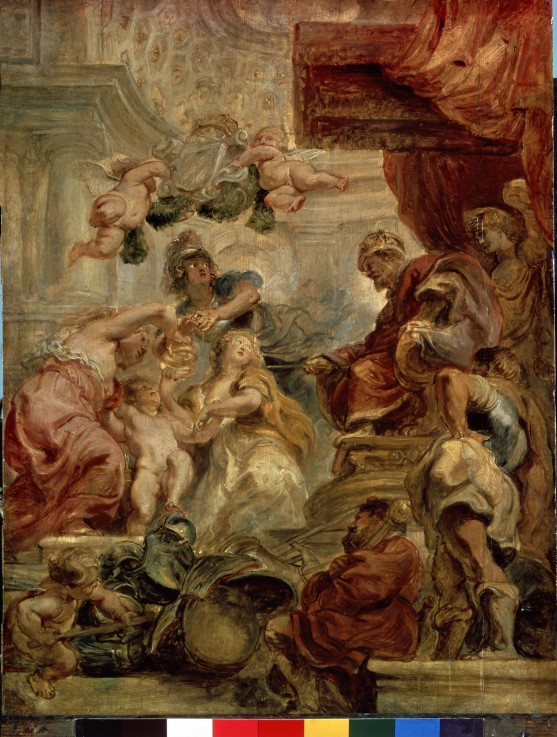 The Uniting of Great Britain a Peter Paul Rubens
