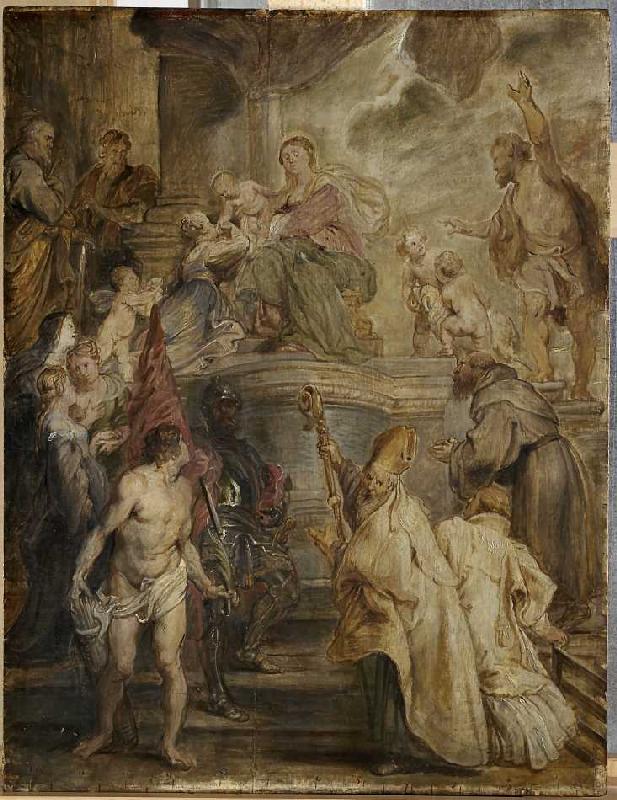 Die Verlobung der hl a Peter Paul Rubens