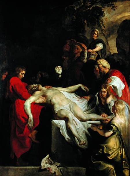 The Entombment a Peter Paul Rubens