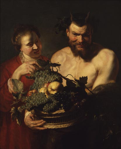 Faun und Maedchen a Peter Paul Rubens