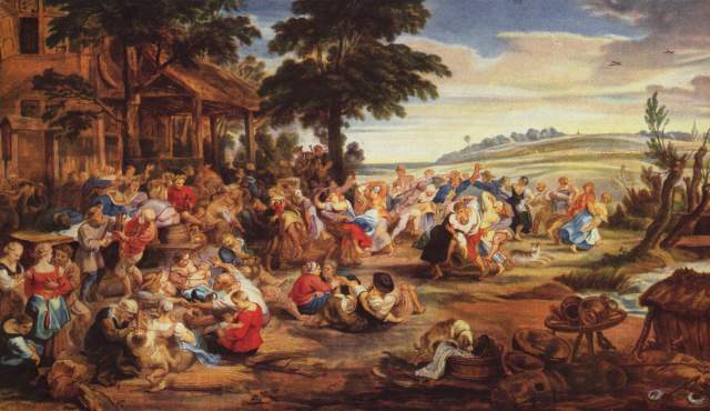 Flemish Fair a Peter Paul Rubens