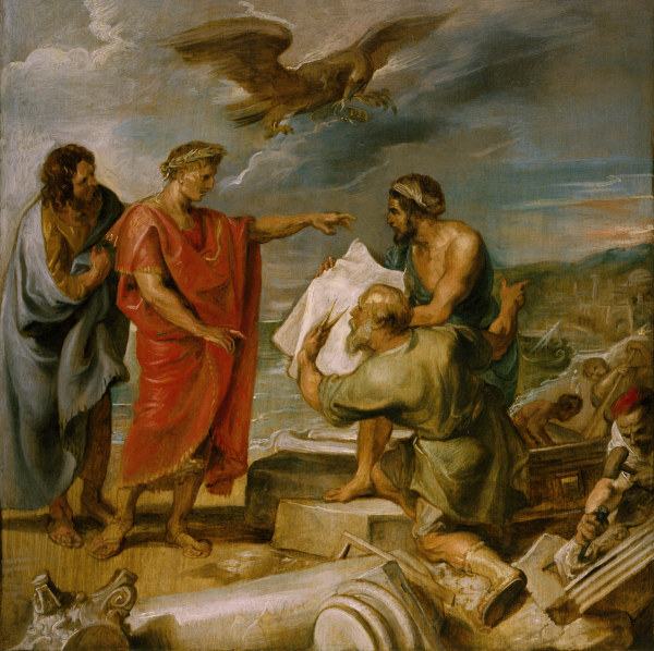 Founding of Constantinople / Rubens a Peter Paul Rubens