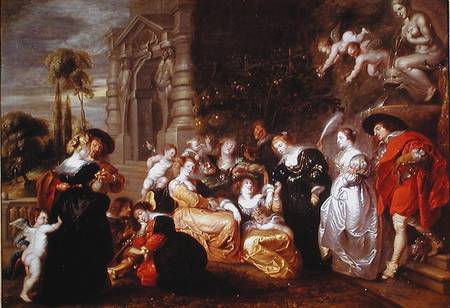 The Garden of Love a Peter Paul Rubens