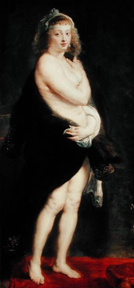 Helena Fourment in a Fur Wrap a Peter Paul Rubens