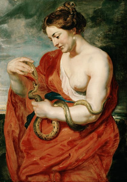 Hygeia, Goddess of Health a Peter Paul Rubens