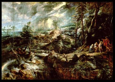 Landscape with Philemon and Baucis c.1625 a Peter Paul Rubens