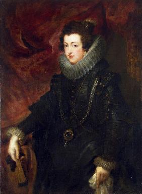 Portrait of Queen Elisabeth of France (1602-1644), Queen consort of Spain