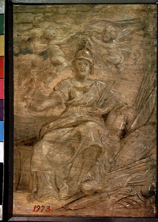Marie de' Medici as Pallas Athena a Peter Paul Rubens