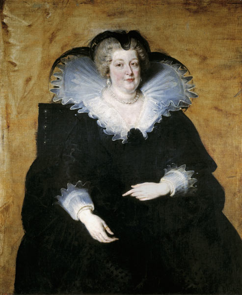 Portrait of Marie de Médici (1575-1642) a Peter Paul Rubens