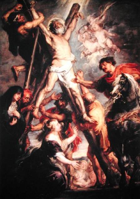 The Martyrdom of St. Andrew a Peter Paul Rubens