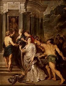 Medici cycle: The peace agreement of village green, 16-8-1620 a Peter Paul Rubens