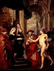 Medici cycle: The contract of Angoulême 30.04.1619 a Peter Paul Rubens
