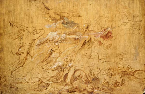 Minerva and Hercules Driving Away Mars a Peter Paul Rubens