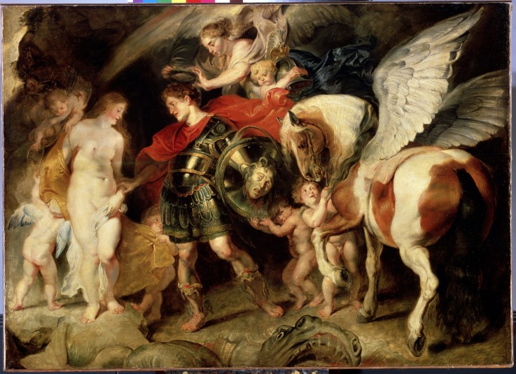Perseus and Andromeda a Peter Paul Rubens
