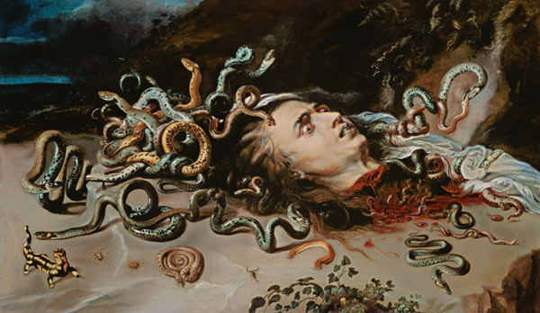 P.P.Rubens, Das Haupt der Medusa a Peter Paul Rubens