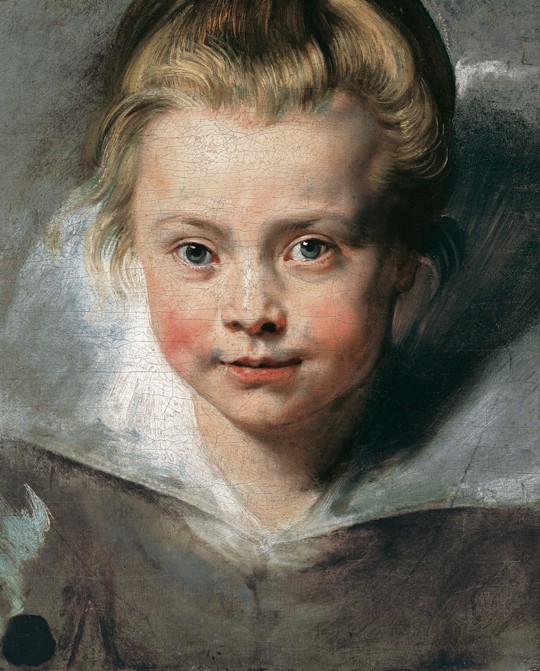 Portrait of Clara Serena Rubens a Peter Paul Rubens