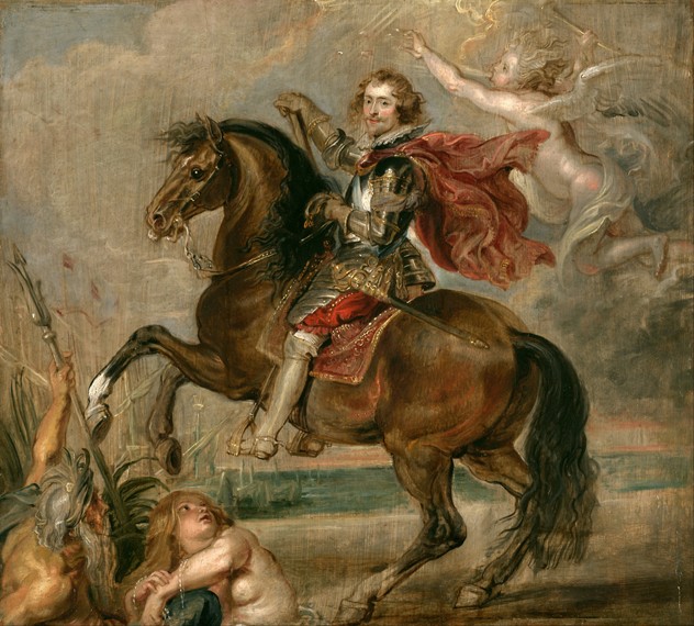 Equestrian Portrait of the Duke of Buckingham a Peter Paul Rubens