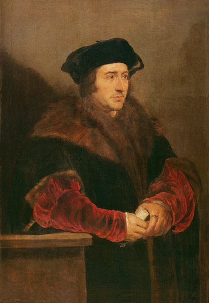 Portrait of Sir Thomas More a Peter Paul Rubens