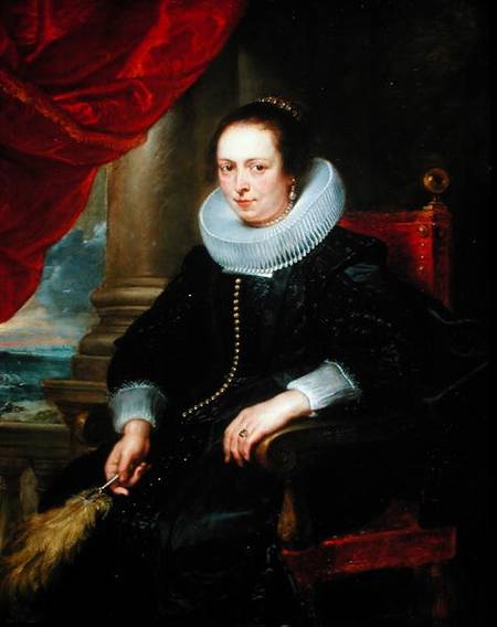 Portrait of a Lady, said to be Clara Fourment a Peter Paul Rubens