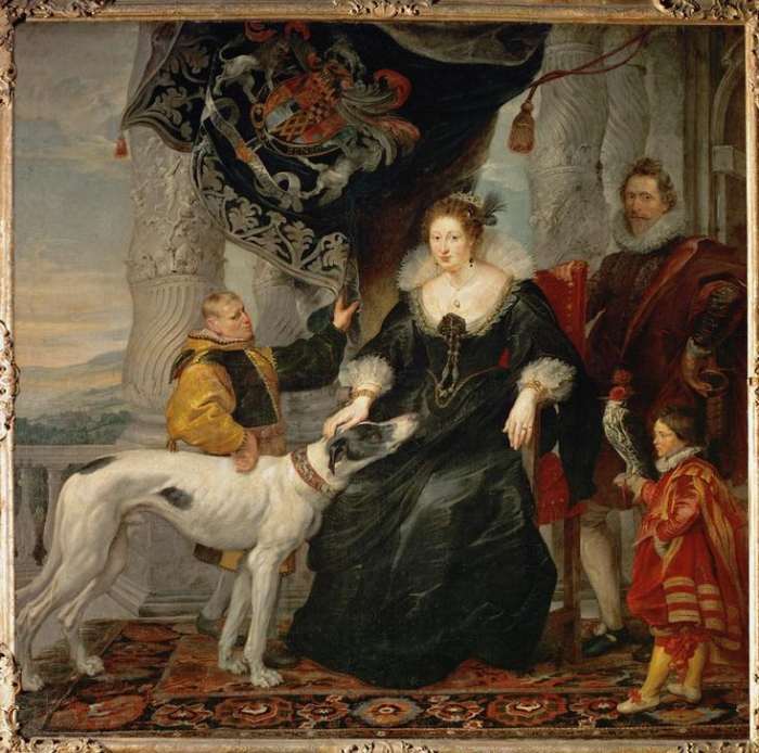 Portrait of Alatheia Talbot, Countess of Arundel a Peter Paul Rubens