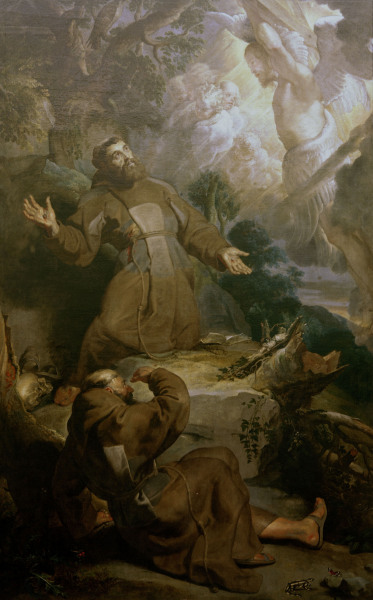 P.P.Rubens / Stigmaisation of Francis a Peter Paul Rubens