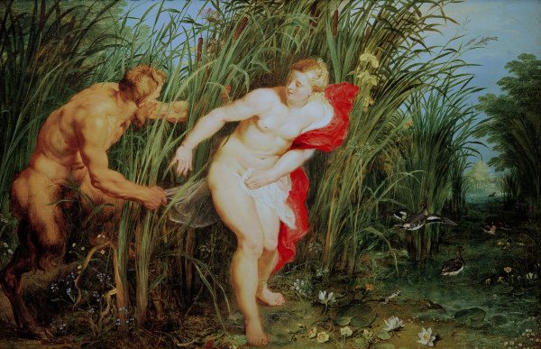 P.P.Rubens, Pan und Syrinx a Peter Paul Rubens