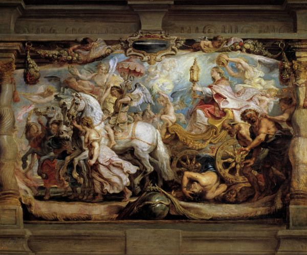P.P.Rubens, Triumph of the Church a Peter Paul Rubens