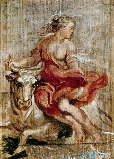 The Rape of Europa a Peter Paul Rubens