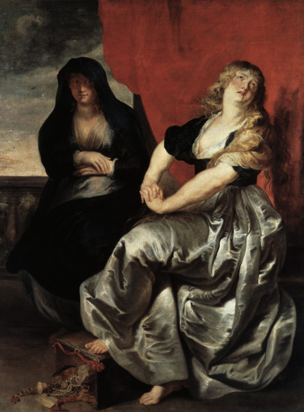 Rubens / Magdalene and Martha / Painting a Peter Paul Rubens