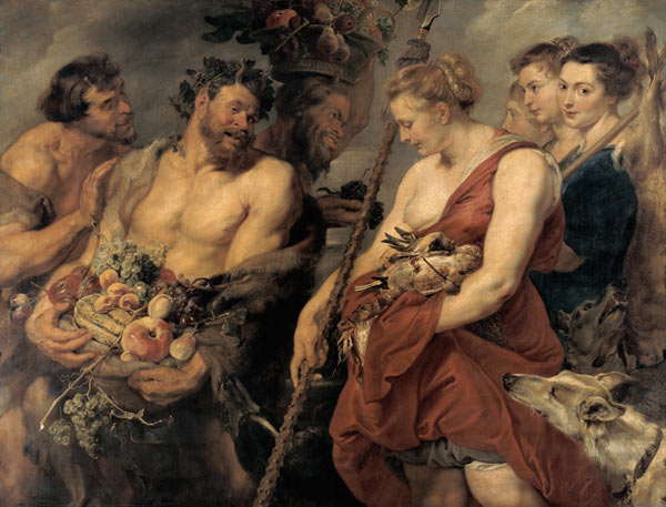 Dianas Heimkehr von der Jagd a Peter Paul Rubens