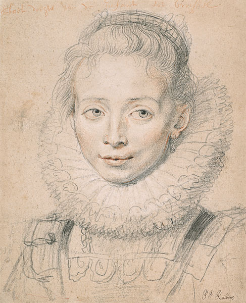 Rubens's Daughter Clara Serena (So named Maid of Honor of Infanta Isabella) a Peter Paul Rubens