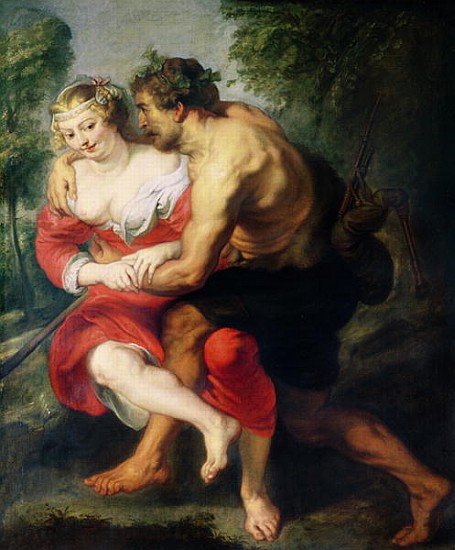 Scene of Love or, The Gallant Conversation a Peter Paul Rubens