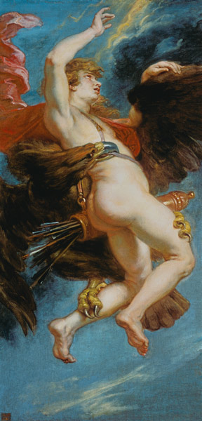 Rubens / The Rape of Ganymede a Peter Paul Rubens