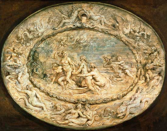 The Birth of Venus a Peter Paul Rubens