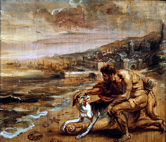 The discovery of purple, c.1636 a Peter Paul Rubens