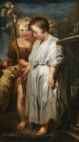 Christ and John the Baptist as Children