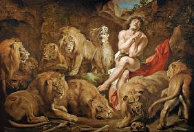 P. P. Rubens, Daniel in the Lion s Den.